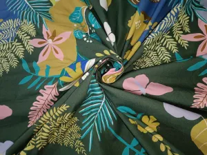 100% Cotton Poplin Hawaiian Print 58" wide available in two colors [12465/12397]