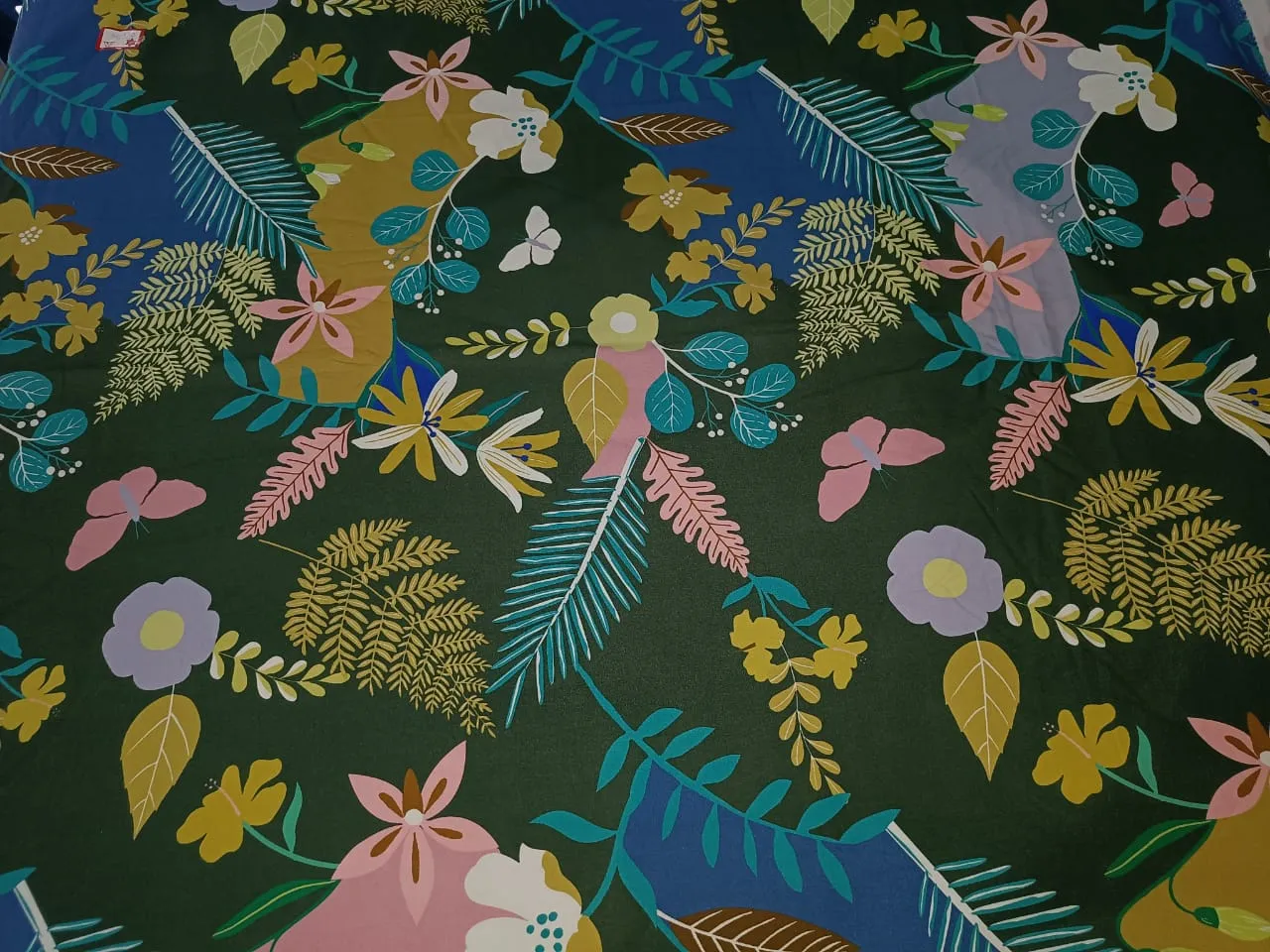 100% Cotton Poplin Hawaiian Print 58" wide available in two colors [12465/12397]
