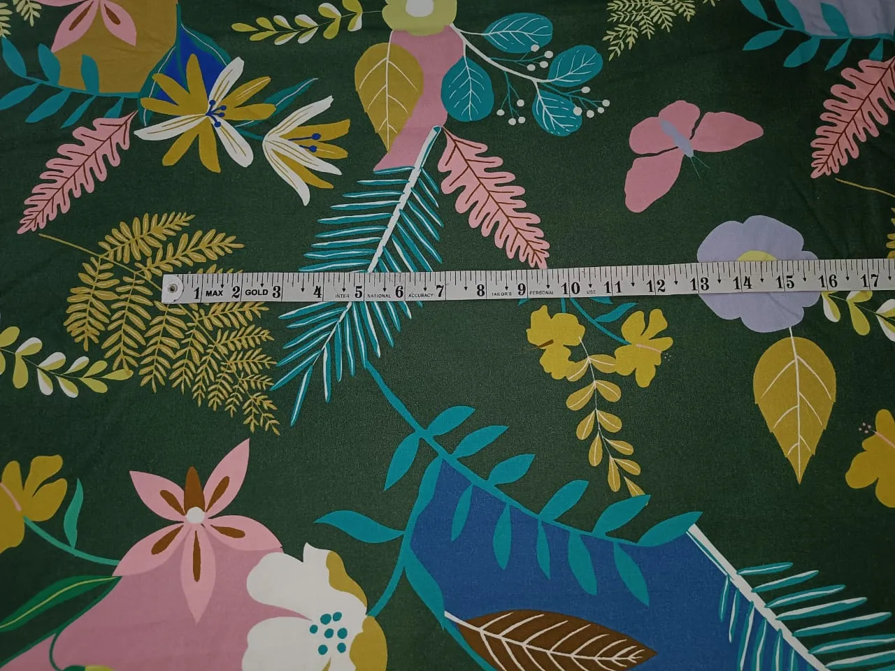 100% Cotton Poplin Hawaiian Print 58" wide available in two colors [12465/12397]