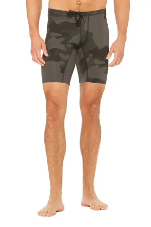 9” Warrior Compression Short - Onyx Camo