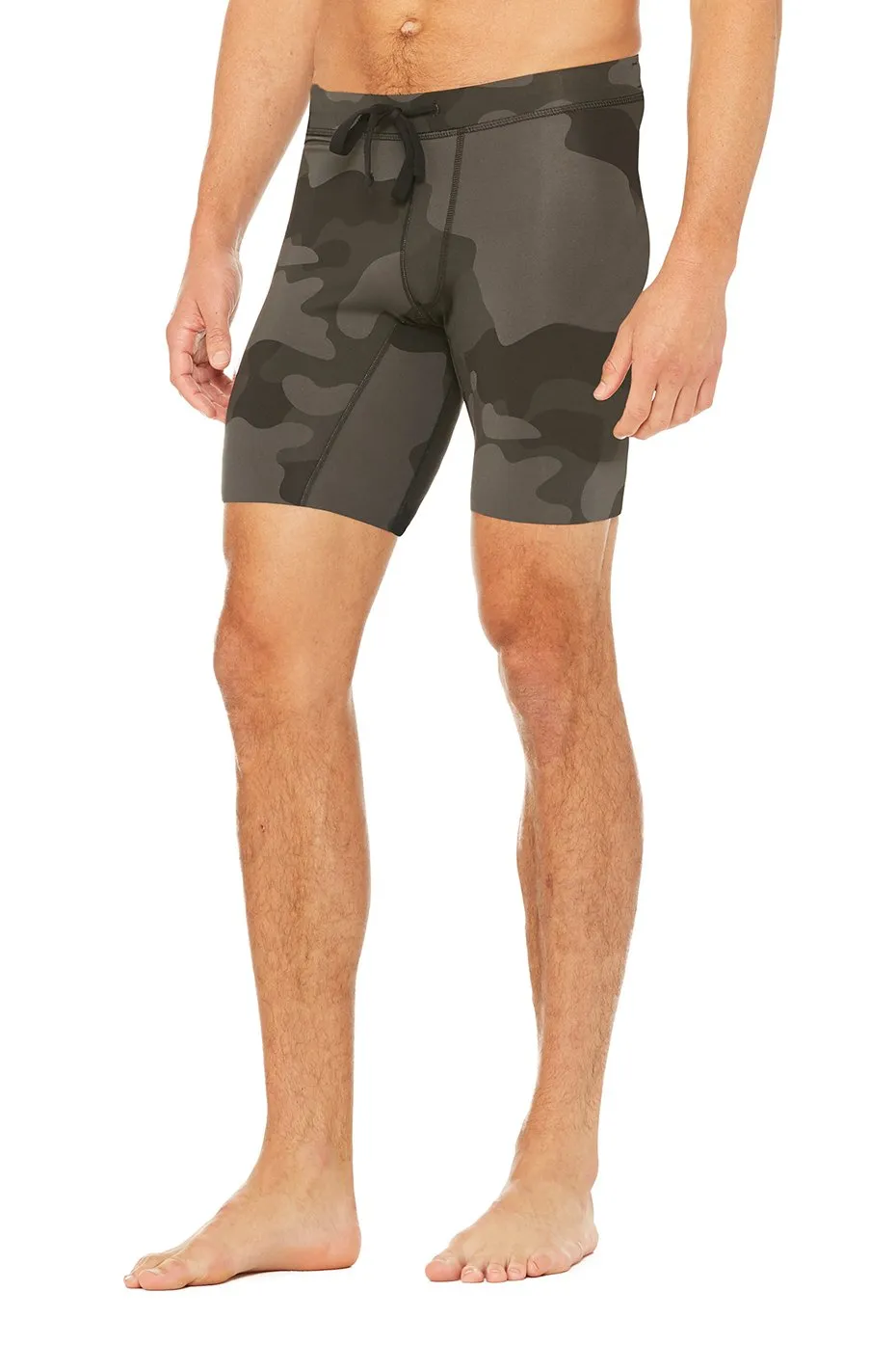 9” Warrior Compression Short - Onyx Camo