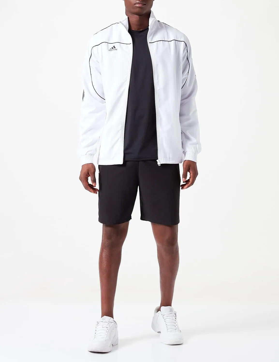 adidas Combat Sports Light Track Jacket w/Classic 3 Stripes