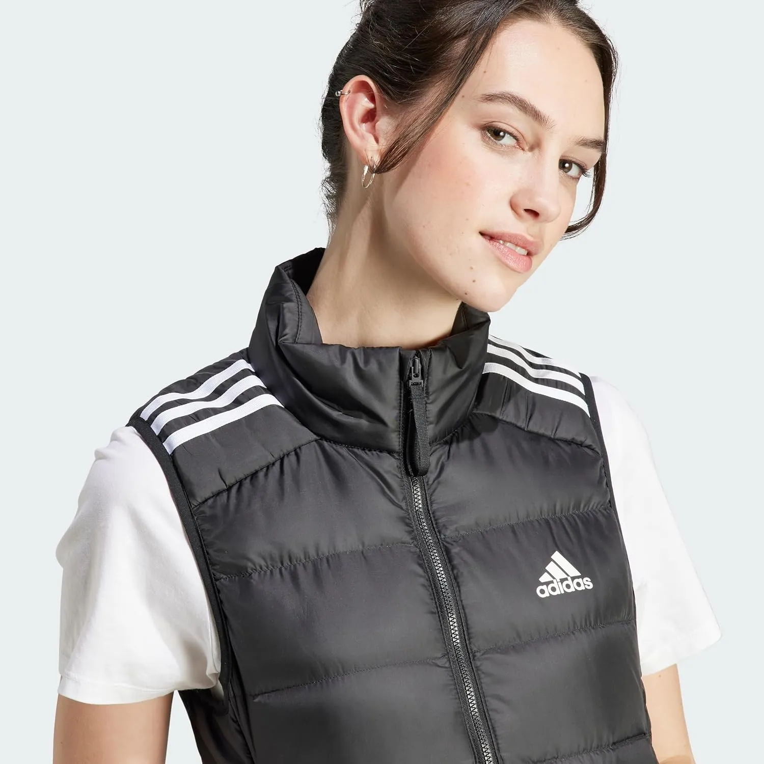 adidas Essentials 3-Stripes Light Down Vest Women's Jacket
