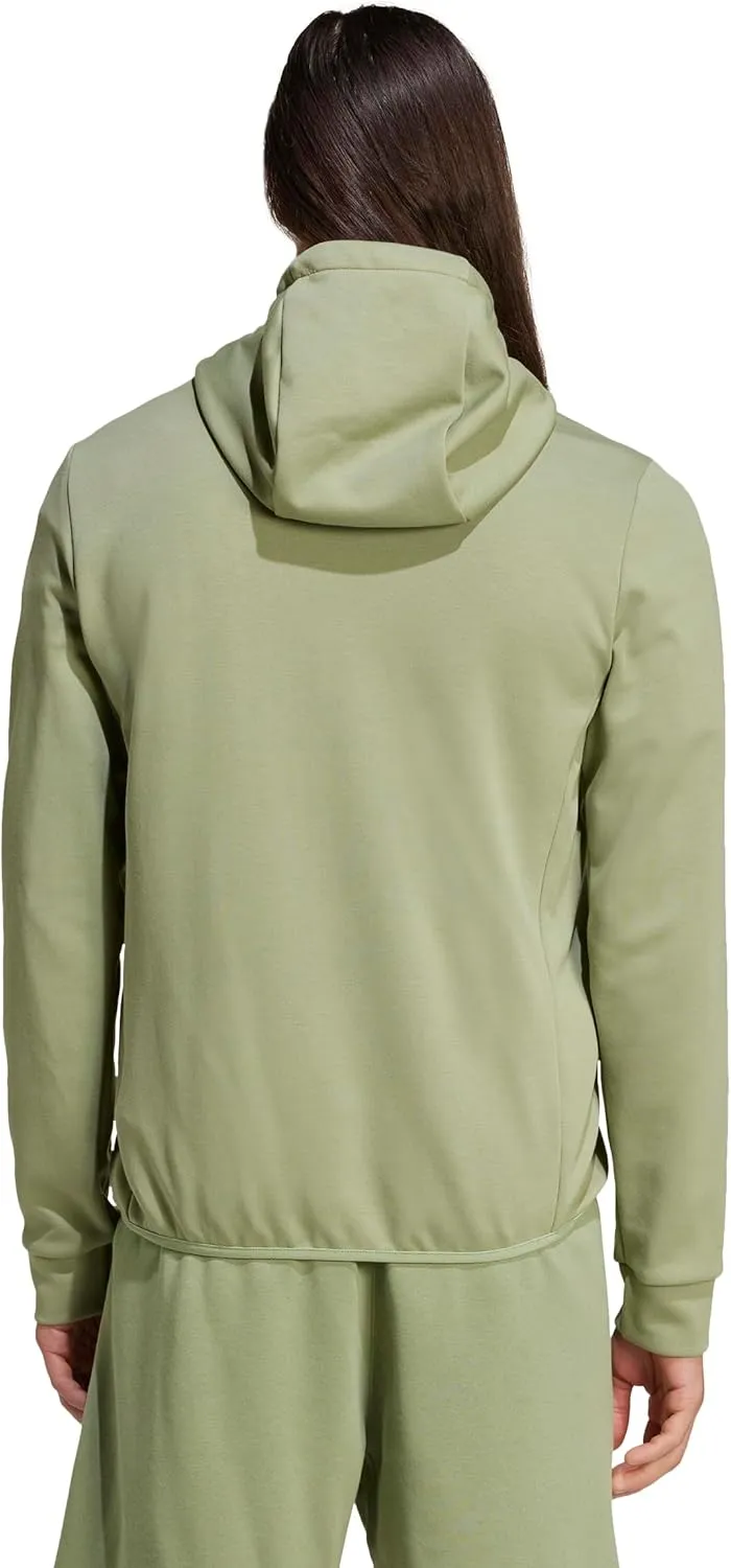 adidas Men's Essentials Hybrid Down Hooded Jacket