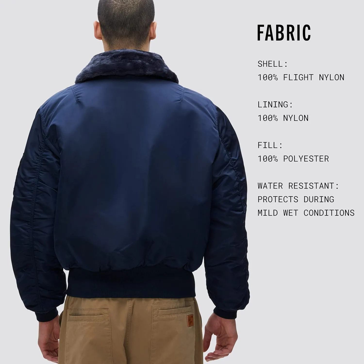 Alpha Industries Men's B-15 Flight Jacket