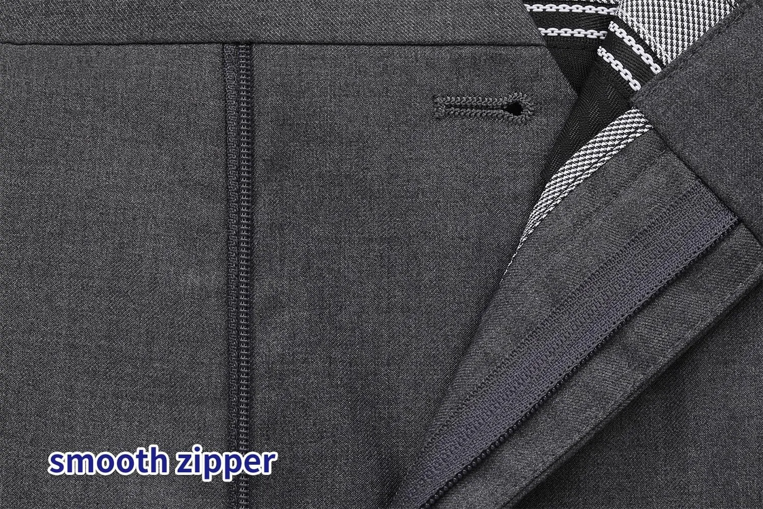 AMY ZHU Men's Classic Fit Suit Separates with Suit Jacket & Custom Dress Pants Size Selection