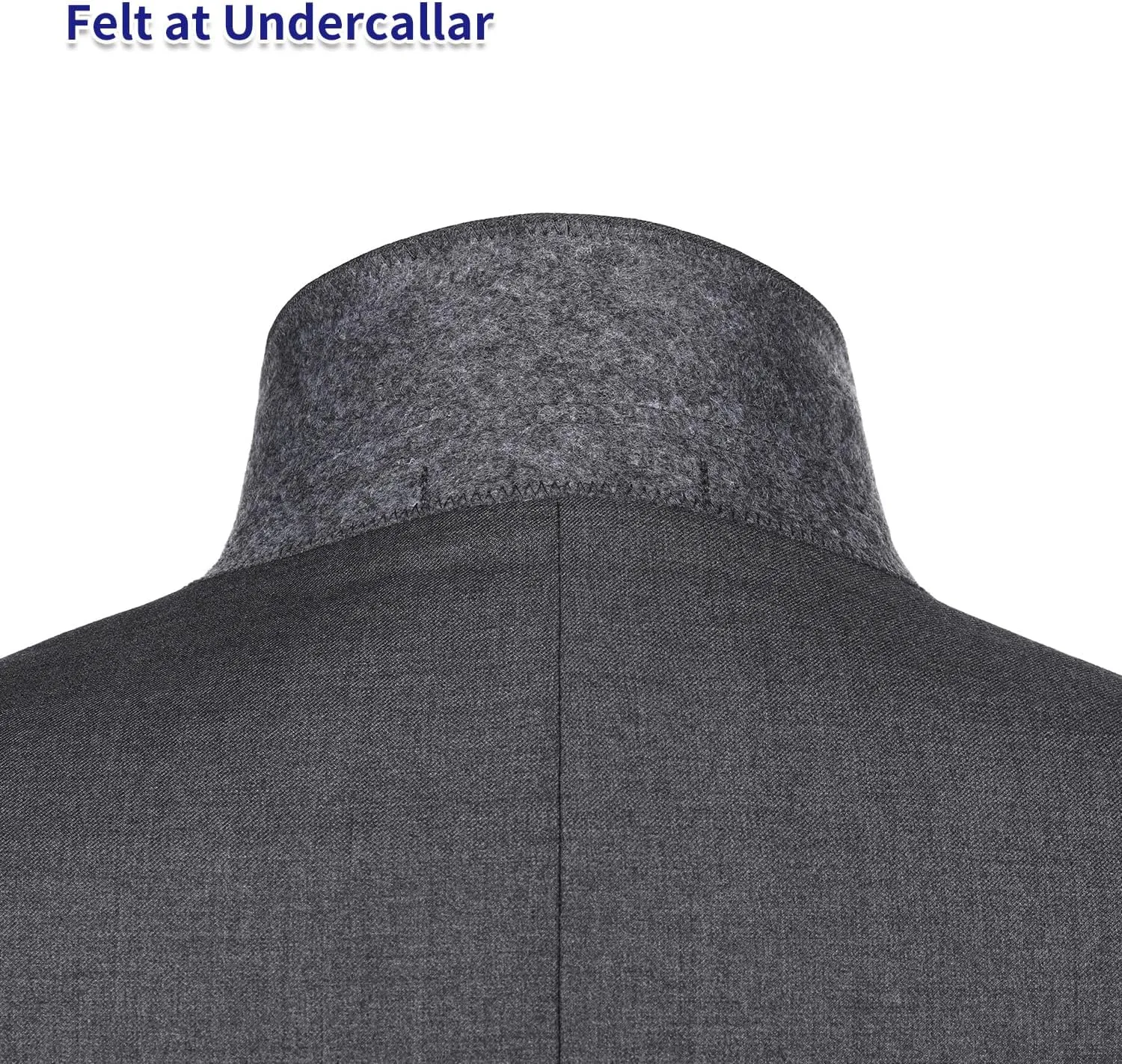 AMY ZHU Men's Classic Fit Suit Separates with Suit Jacket & Custom Dress Pants Size Selection