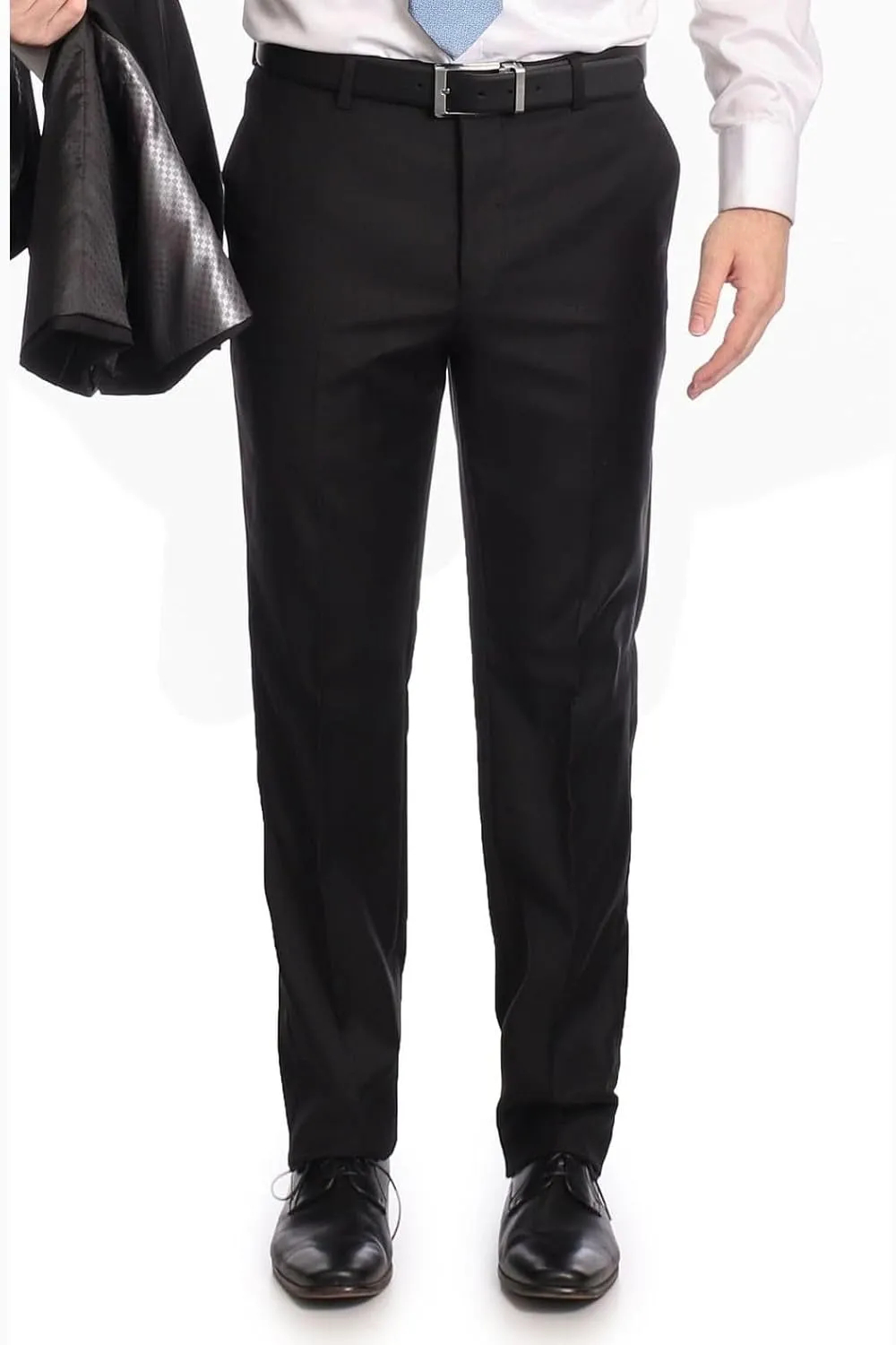 Arthur Black Mazara Classic Fit Two Button 100% Wool Wrinkle Resistant Suit