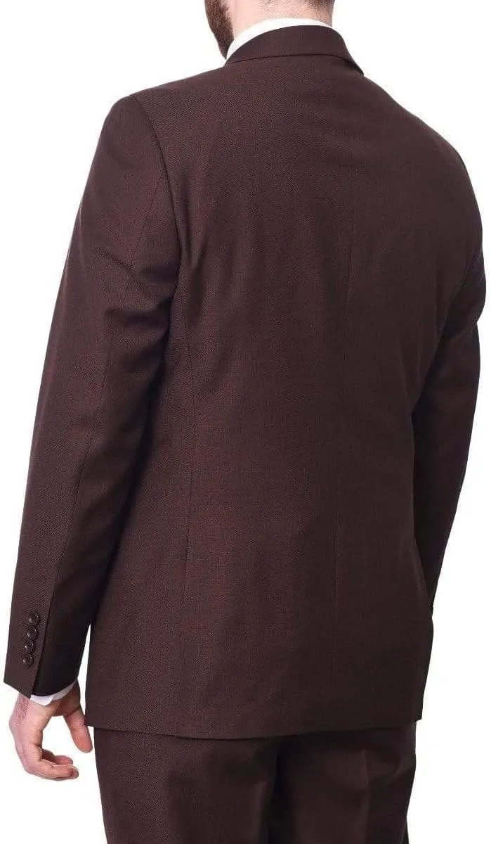 Arthur Black Mazara Classic Fit Two Button 100% Wool Wrinkle Resistant Suit
