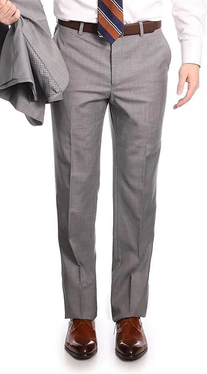 Arthur Black Mazara Classic Fit Two Button 100% Wool Wrinkle Resistant Suit
