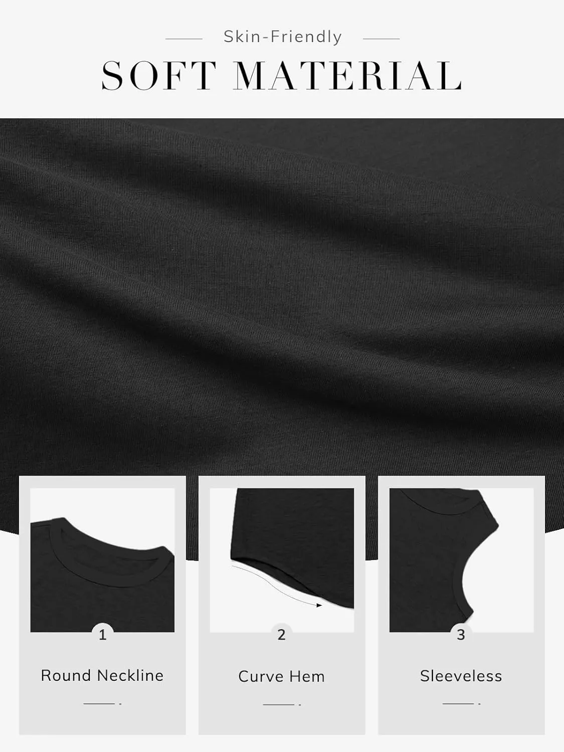 ATHMILE Womens Tank Tops Summer Spring Sleeveless Casual Cute Basic Trendy Loose Flowy Beach Shirt Vacation Outfits 2025