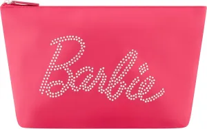 Barbie Women's Makeup Bag, Small Travel Cosmetic Zipper Pouch Organizer