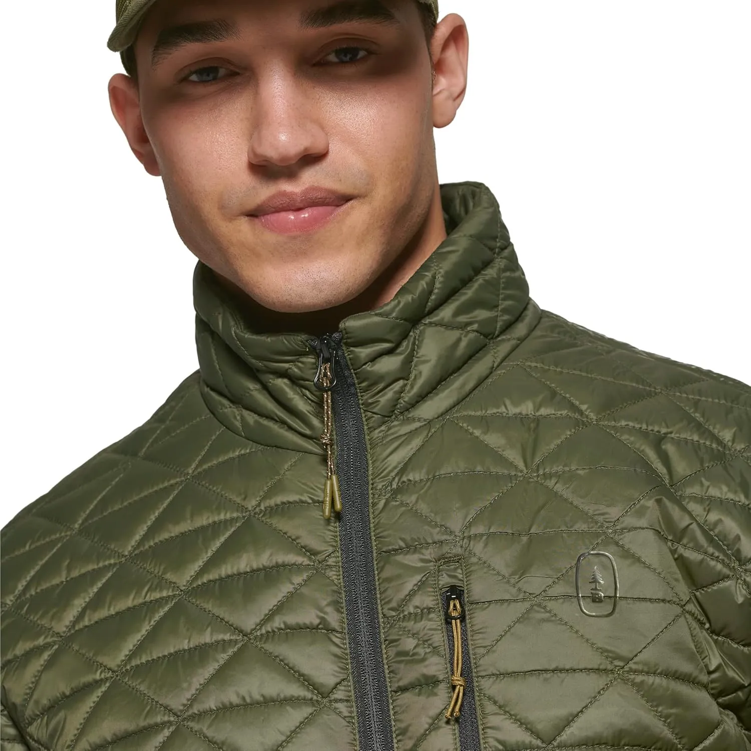 BASS OUTDOOR Men's Quilted Light Weight Packable Puffer