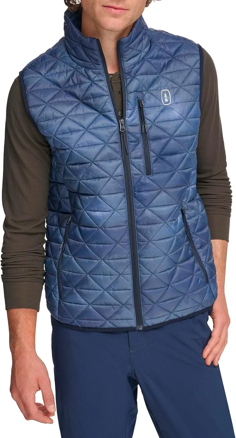 BASS OUTDOOR Men's Quilted Light Weight Packable Puffer