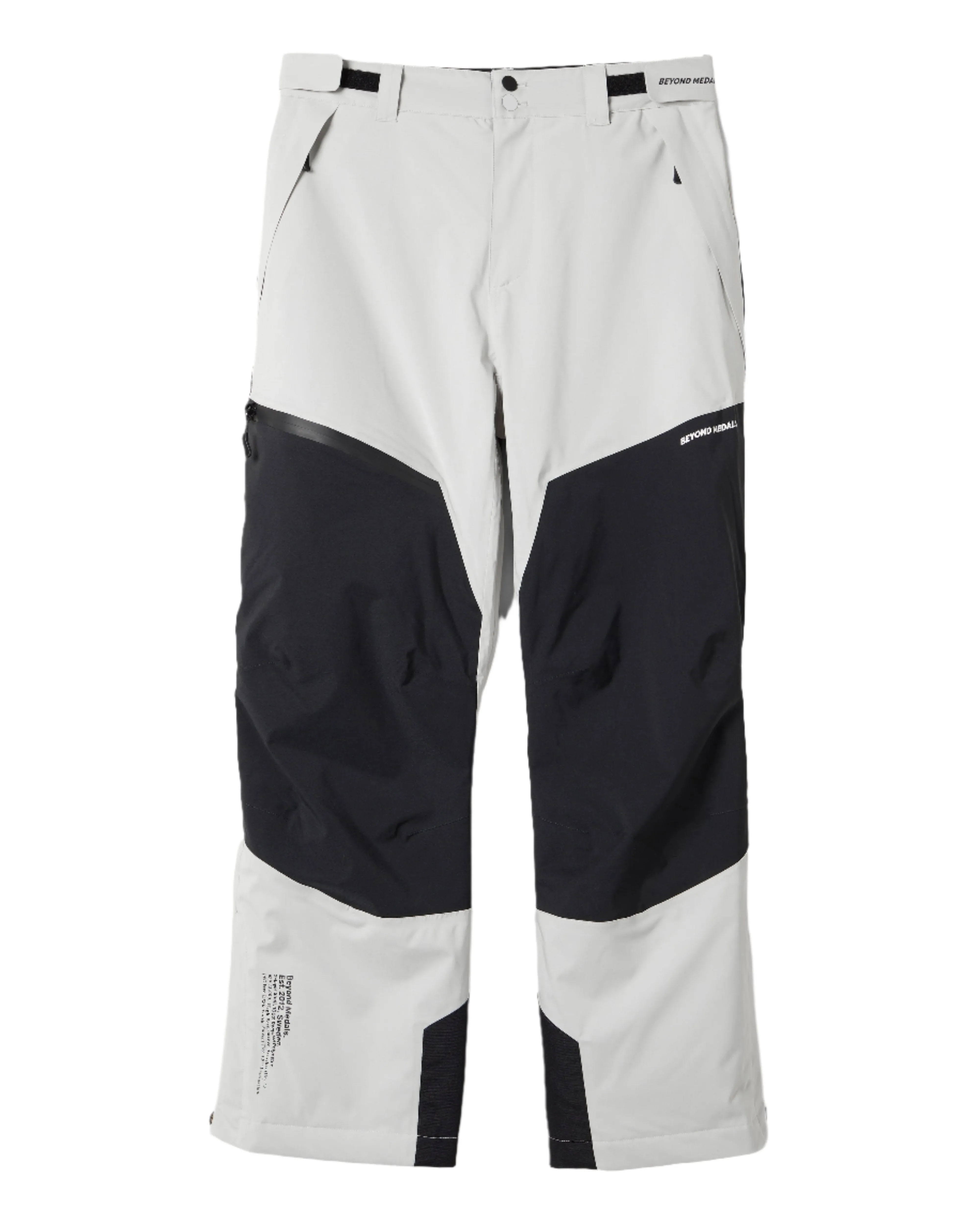 BEYOND MEDALS Zip 2L Snowboard Pants Grey 2025