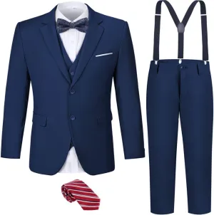 Boys Suits Toddler Formal Suit Set Kids Ring Bearer Outfit for Teen Boys Wedding Tuxedo Communion Dress Clothes