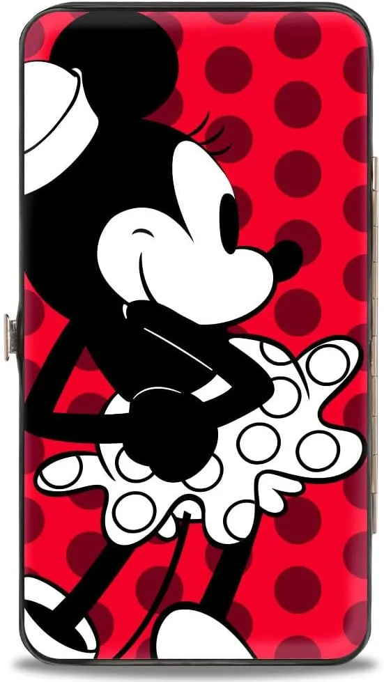 Buckle-Down Women's Hinge Wallet-Minnie Mouse