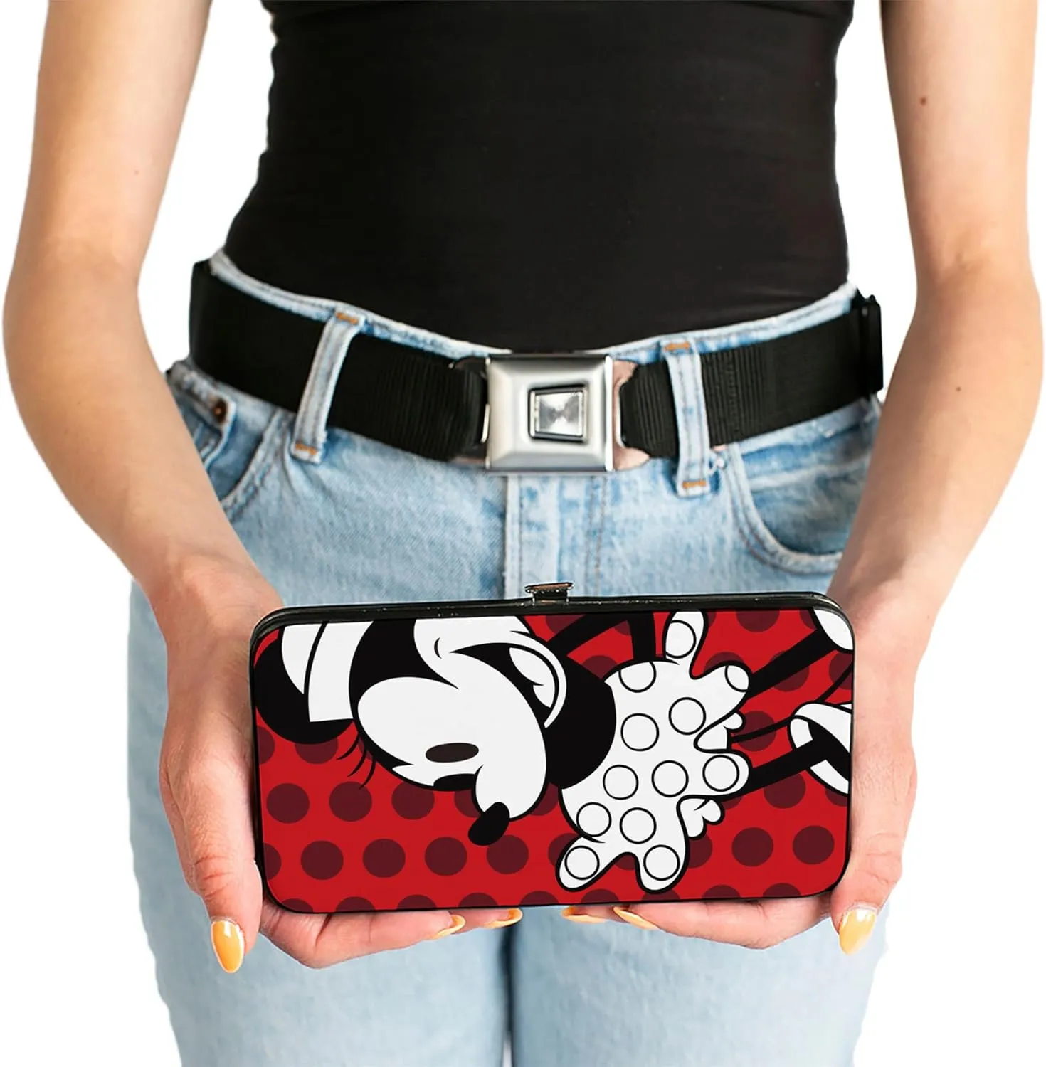 Buckle-Down Women's Hinge Wallet-Minnie Mouse