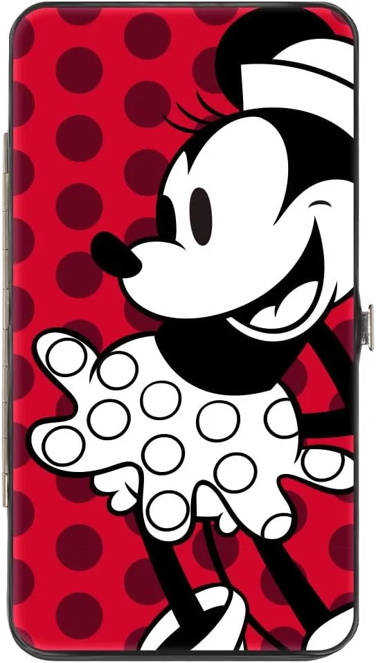 Buckle-Down Women's Hinge Wallet-Minnie Mouse