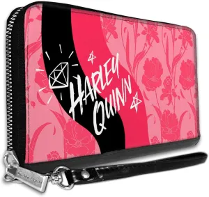 Buckle-Down Women's PU Zip Around Wallet Rectangle-Birds of Prey, 7.5"x4.5"