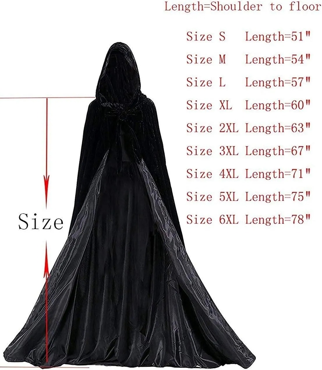 Burgundy Womens Wraps Elegant Velvet Hooded Wedding Cloak Winter Long Cape