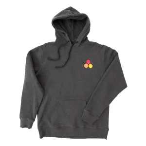 Channel Islands Curren Hex Youth Boy's L/S Hoodie - Heather Grey