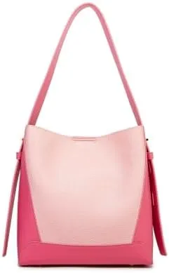 China Bag Genuine Leather Soft Leather Bucket Bag Female 2024 New Tide Work Commuter Small Handbag Large Capacity Shoulder Crossbody Niche Light Luxury Design Sense