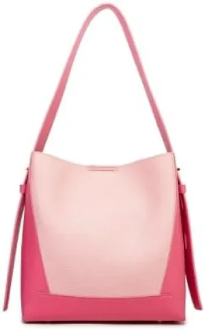 China Bag Genuine Leather Soft Leather Bucket Bag Female 2024 New Tide Work Commuter Small Handbag Large Capacity Shoulder Crossbody Niche Light Luxury Design Sense