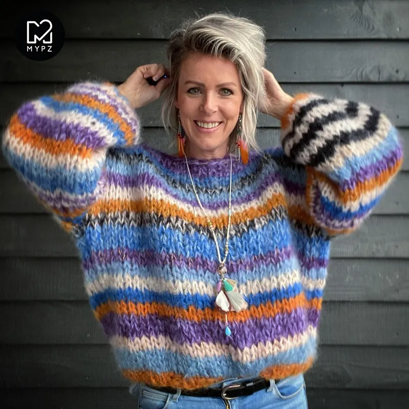 Chunky Mohair Pullover Queen