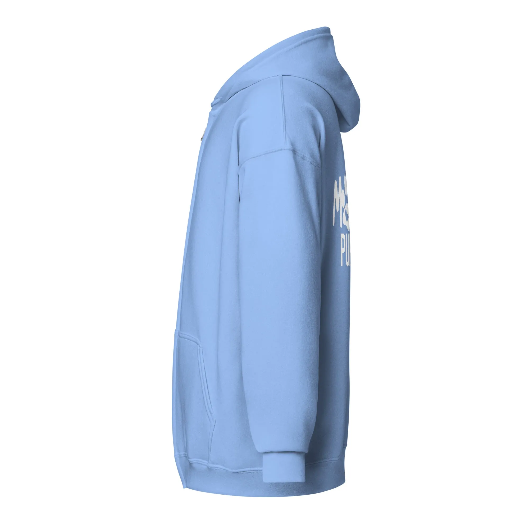 Classy mother pupper Unisex Zip Hoodie