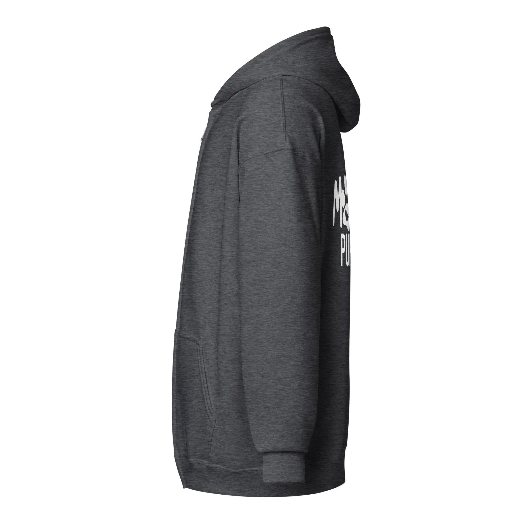 Classy mother pupper Unisex Zip Hoodie
