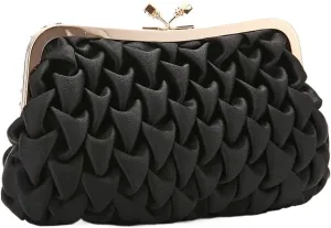 Clutch Purses for Women Elegant Glitter Satin Evening Bag for Women Perfect for Weddings, Parties, and Banquets