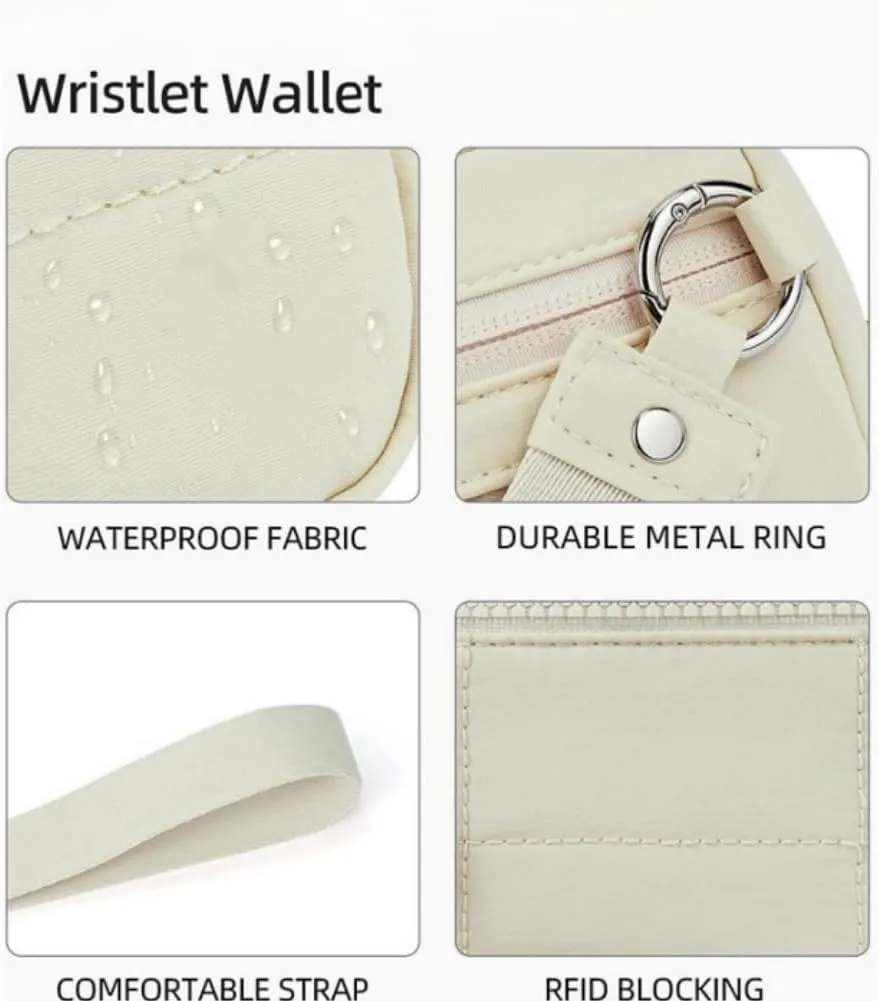 Convely Wristlet Wallet, Convely Essential Wristlet, Puffer Wristlet Wallets for Women, Waterproof, Hands-Free