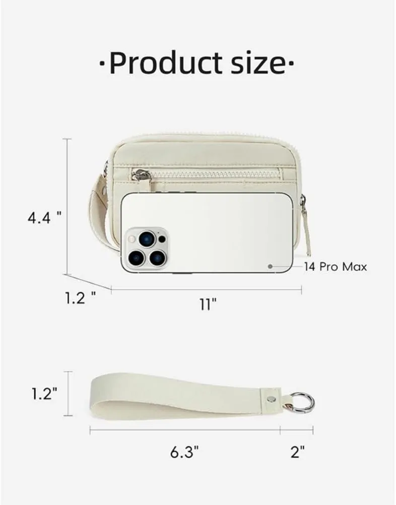 Convely Wristlet Wallet, Convely Essential Wristlet, Puffer Wristlet Wallets for Women, Waterproof, Hands-Free