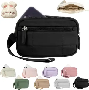 Convely Wristlet Wallet, Convely Essential Wristlet, Puffer Wristlet Wallets for Women, Waterproof, Hands-Free