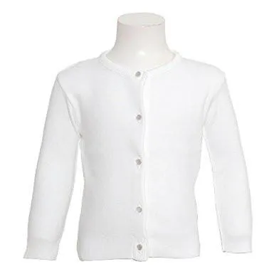Cotton Cashmere Girl's Cardigan