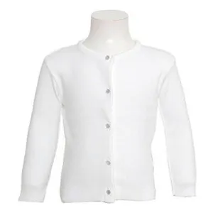 Cotton Cashmere Girl's Cardigan