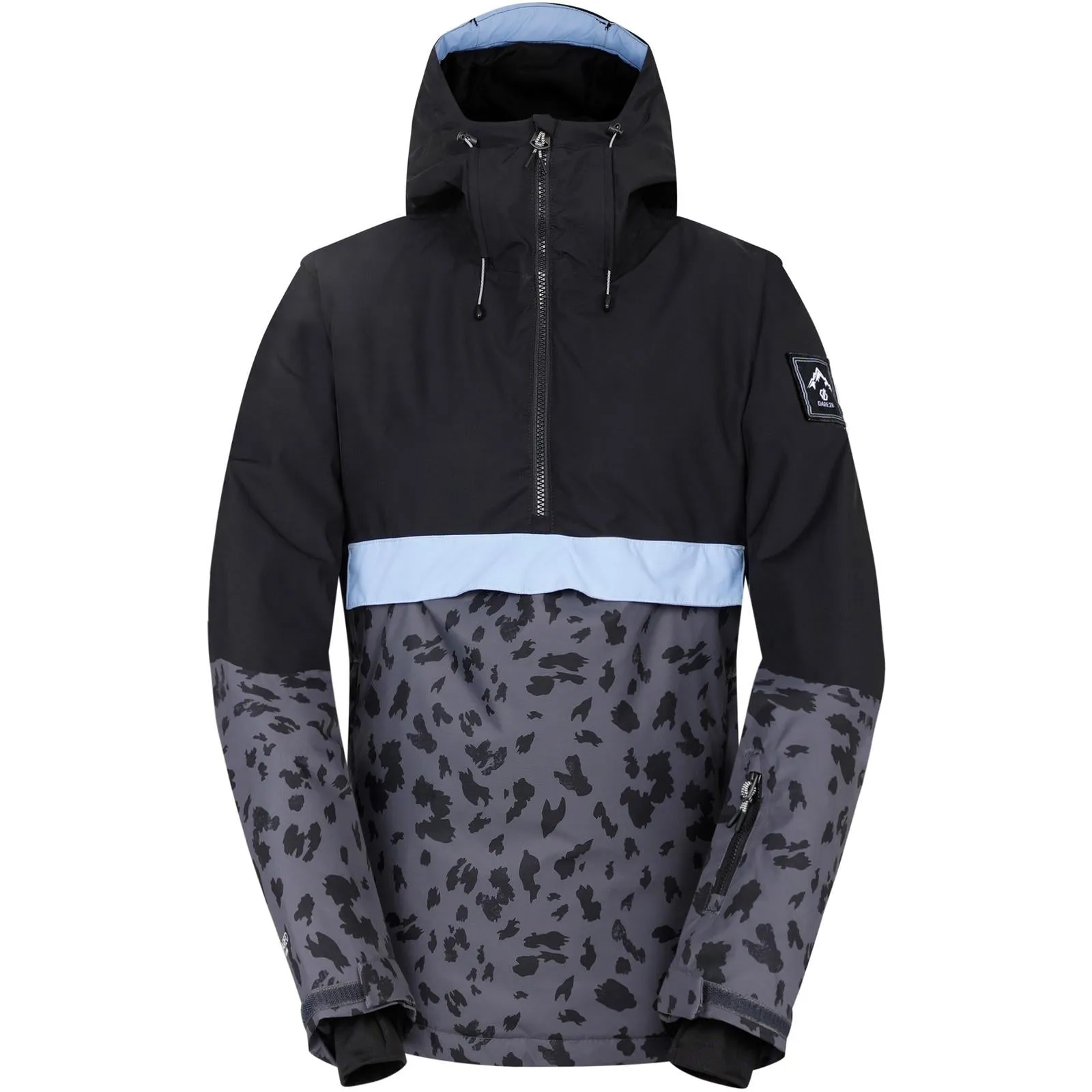 Dare 2b Womens Snowburst Overhead Hooded Ski Skiing Jacket
