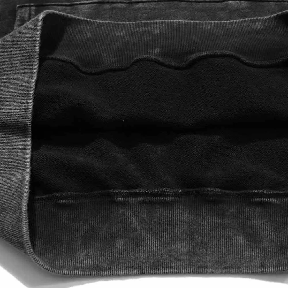 Dark Bow Lips Vintage Washed Hoodie Sweatshirt