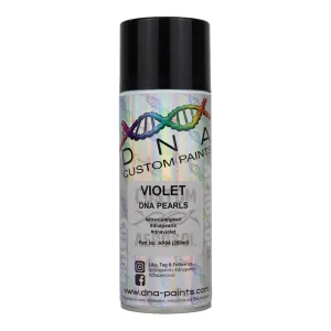 DNA PAINTS Pearl Colour Spray Paint 350ml Aerosol Violet Pearlescent