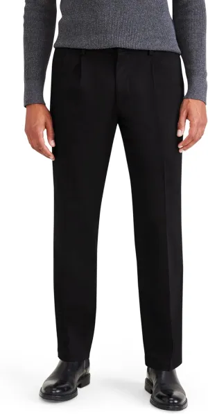 Dockers Men's Classic Fit Signature Iron Free Khaki with Stain Defender Pants - Pleated (Regular and Big & Tall)
