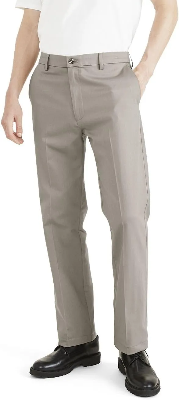 Dockers Men's Classic Fit Signature Iron Free Khaki With Stain Defender Pants (Regular and Big & Tall)