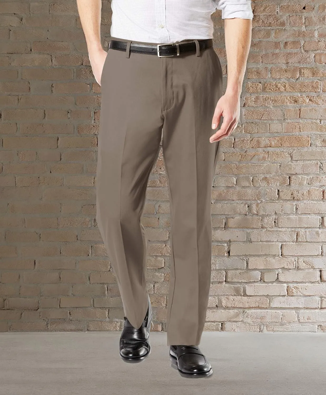 Dockers Men's Classic Fit Signature Khaki Lux Cotton Stretch Pants