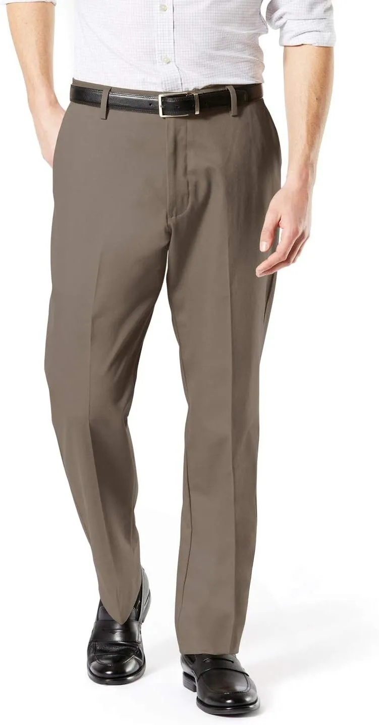 Dockers Men's Classic Fit Signature Khaki Lux Cotton Stretch Pants