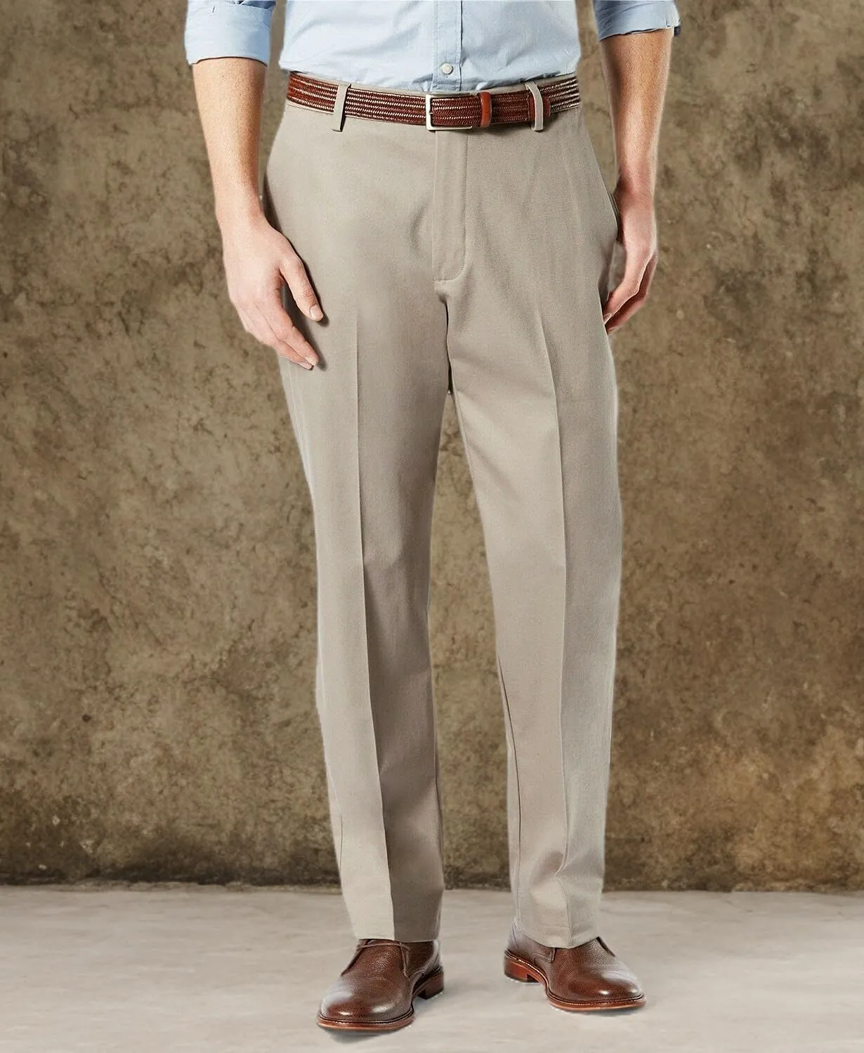 Dockers Men's Classic Fit Signature Khaki Lux Cotton Stretch Pants