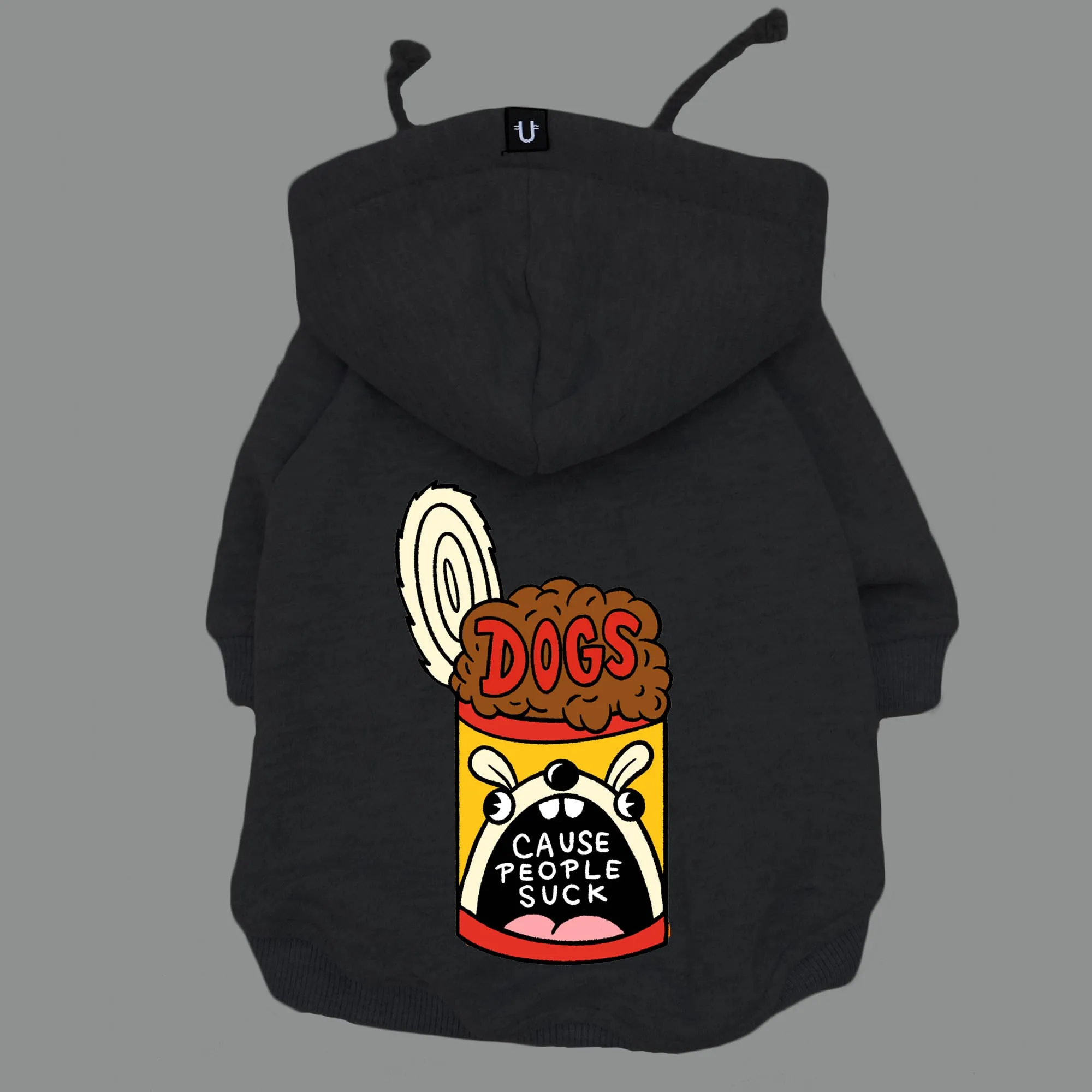 Dogs Cause People Suck Dog Hoodie