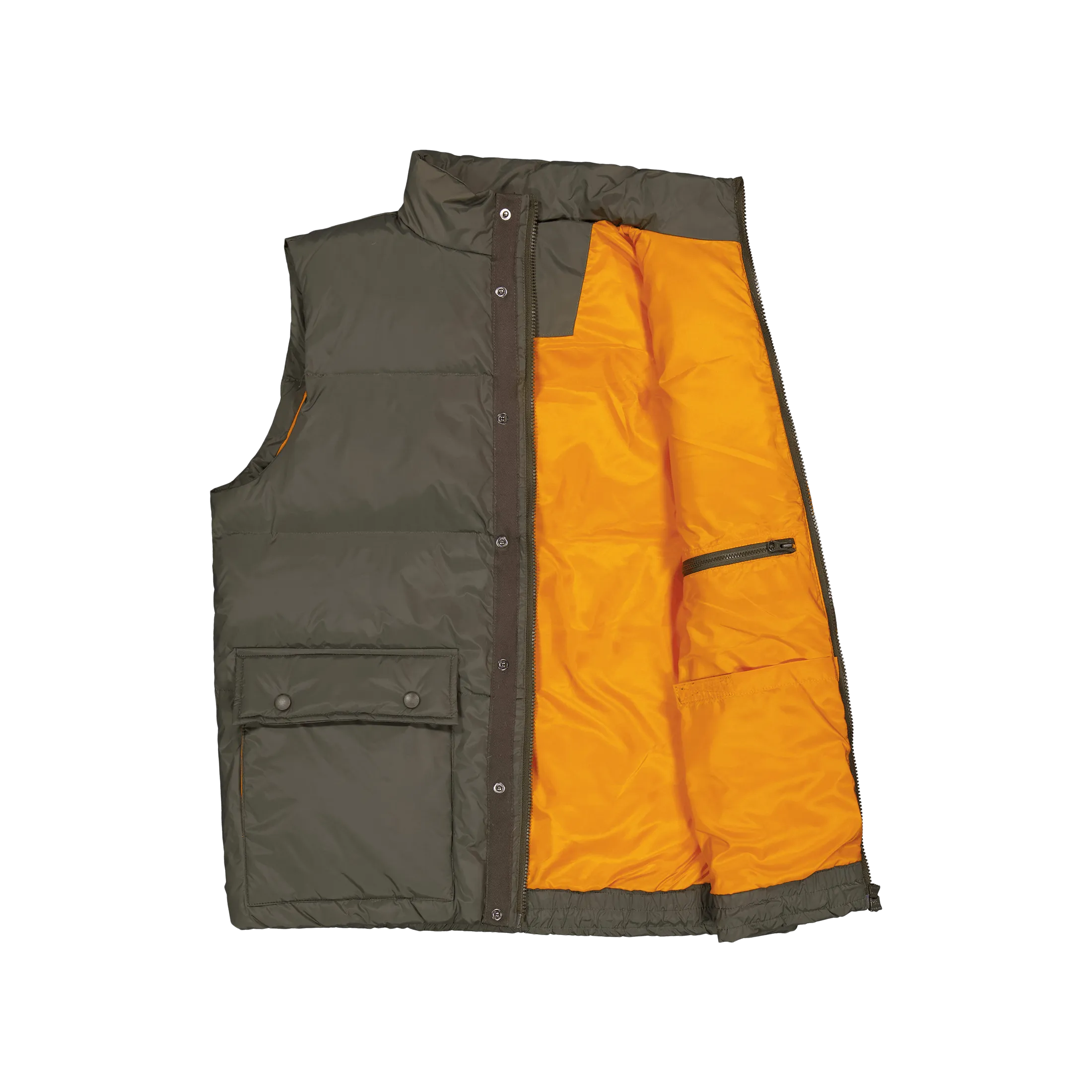 Down Vest Olive