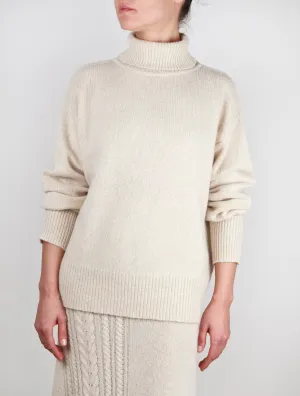 Drop Shoulder Cashmere Sweater