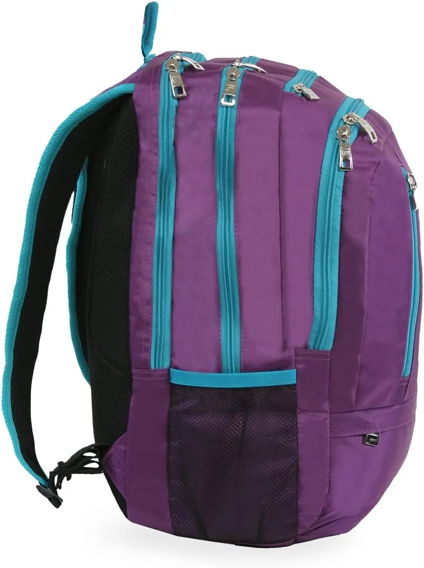 Fila Duel Tablet and Laptop Backpack, Purple TEAL2, One Size