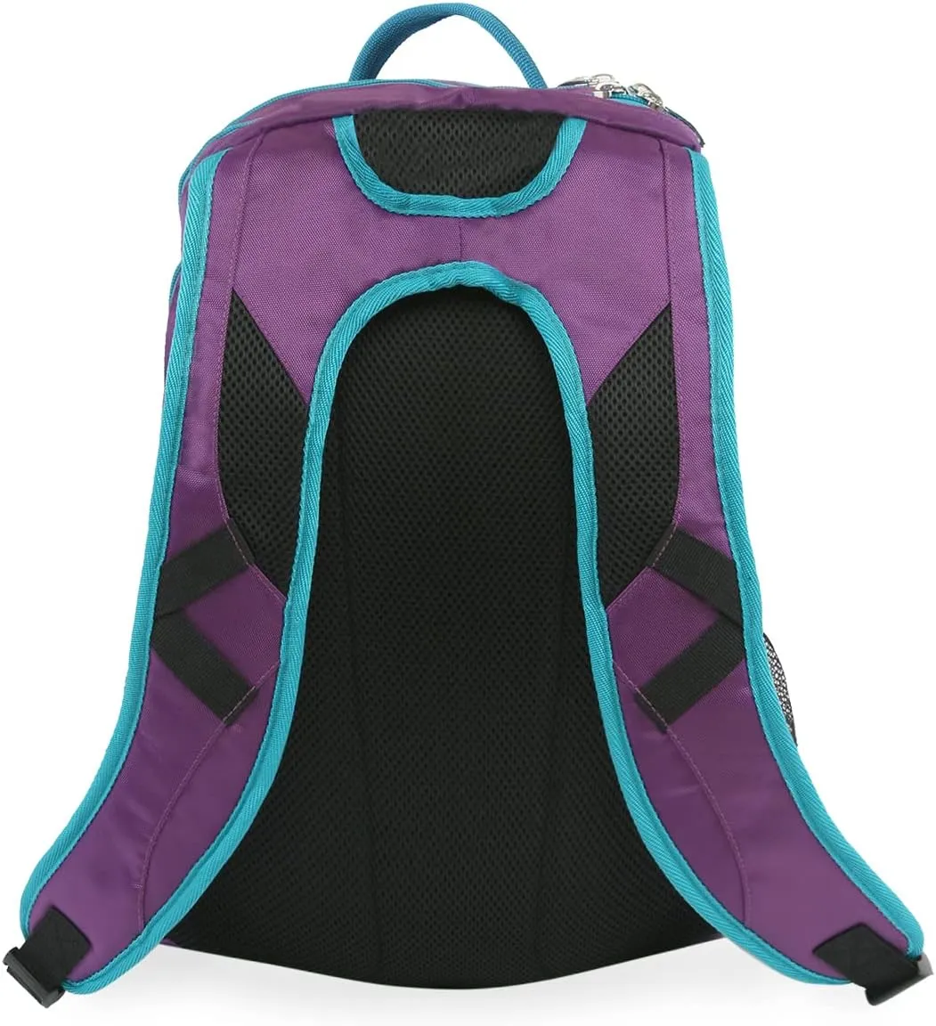 Fila Duel Tablet and Laptop Backpack, Purple TEAL2, One Size